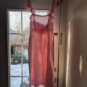 Blush Pink Summer Dress